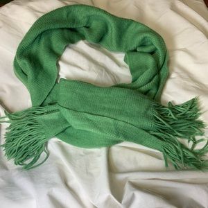 Grass Green Double Knit Scarf